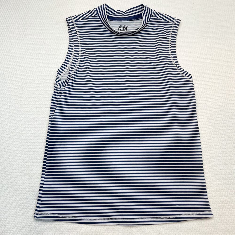 Athleta Girl Striped Dri Fit Tank